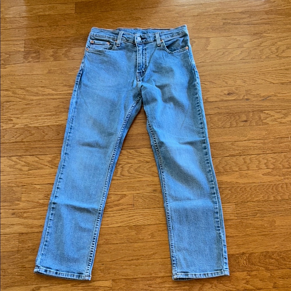 Levi's 511 Blue Slim cut Jeans Classic Denim size 32 waist 30 inseam